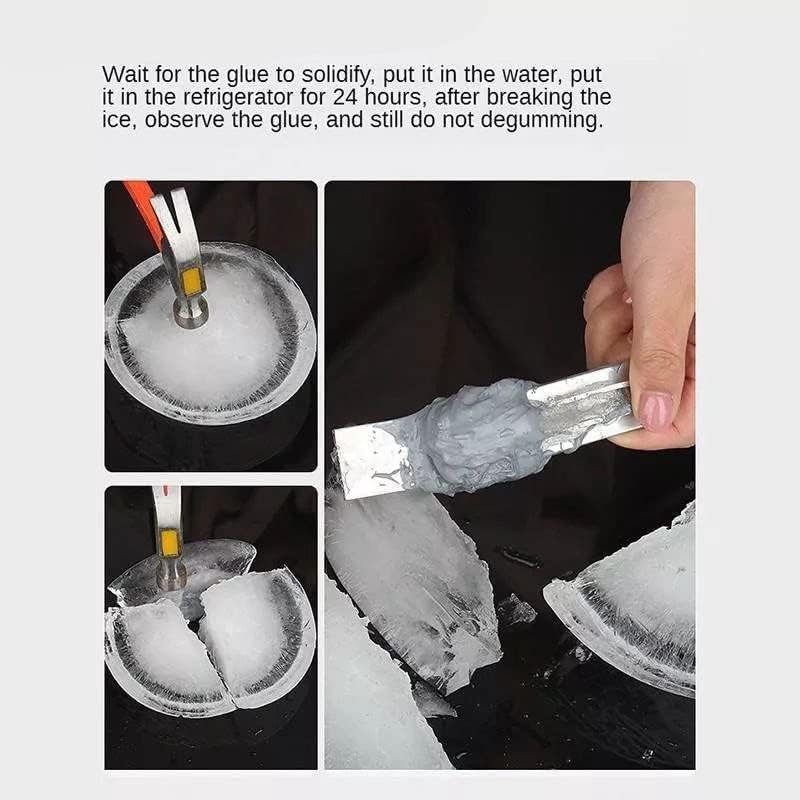 Image of Metal Repair Epoxy Glue (100g) | Strong AB Adhesive for Metal, Pipe, Tank & Crack Repair | Waterproof, Heat Resistant Cold Weld | DIY Heavy Duty Fix