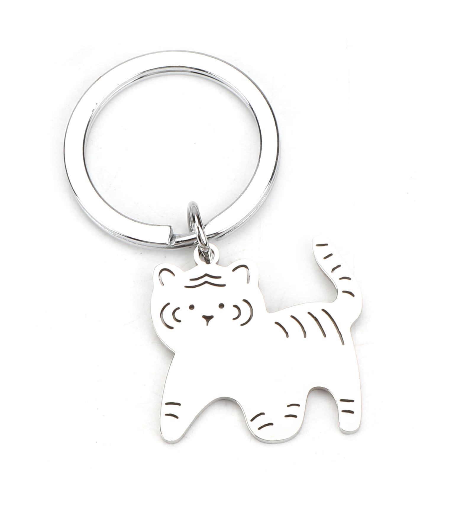 OBEISN Tiger-Schlüsselanhänger, Schlüsselanhänger Für Frauen, Modernes, Kreatives Geschenk, Ideal Als Geburtstagsgeschenk Für Freundin Oder Schwester, Kleine Aufmerksamkeit Zur Freundschaftspflege
