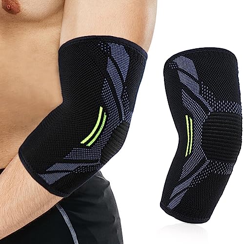 NativoDex Ellenbogenbandage - Kompression Ellenbogen Bandage für Tennisarm...