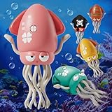 【日本初上陸記念】［公式］イカおもちゃ いかゆらりん動くダンシング 知育玩具 子供 男の子 女の子 ハイハイ期 誕生日プレゼント クリスマス 電動おもちゃ 踊るタコ LEDライト＆音楽付き 子供向けロボット 障害物回避センサー搭載 SNSで話題 動く 踊る 玩具 シェイク ダンシング ぬいぐるみ 音楽 癒し 飾り 知育玩具 プレゼント 動くぬいぐるみ(ピンク)