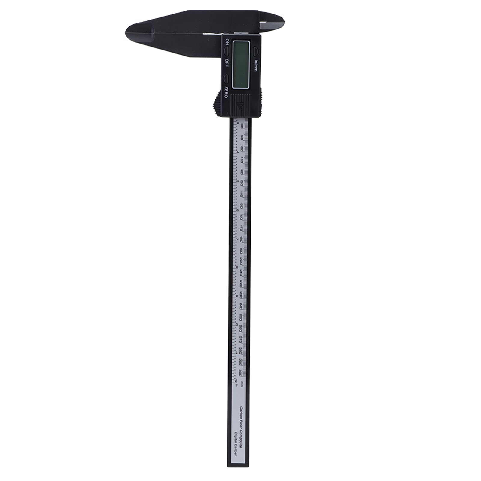 Digitales Elektronisches Messschieber-Carbon-Lineal, Klauenbatterie, 150 mm Lange und 300 mm Reichweite