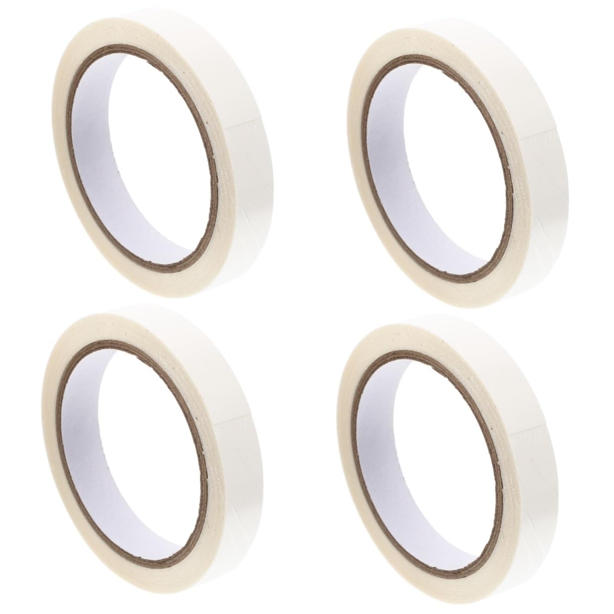 Toyvian 4 Rolls TPU Scratch Tennis Racket Tape Durable Protective Tape for Rackets Easy to Install for Tennis Badminton and Golf Clubs Transparent Design