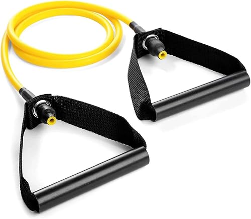Miniatura 10 de Champion Sports Bandas de tubo de resistencia para hombres y mujeres, extra ligeras a súper resistentes - Banda de fitness duradera para