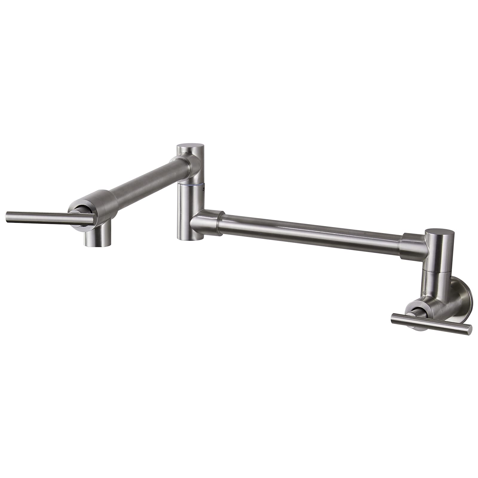 Grifo de llenado de ollas de cocina extensible y plegable en pared