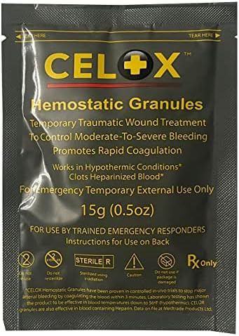SIXNE Celox Hemostatic Granules 15g Packet