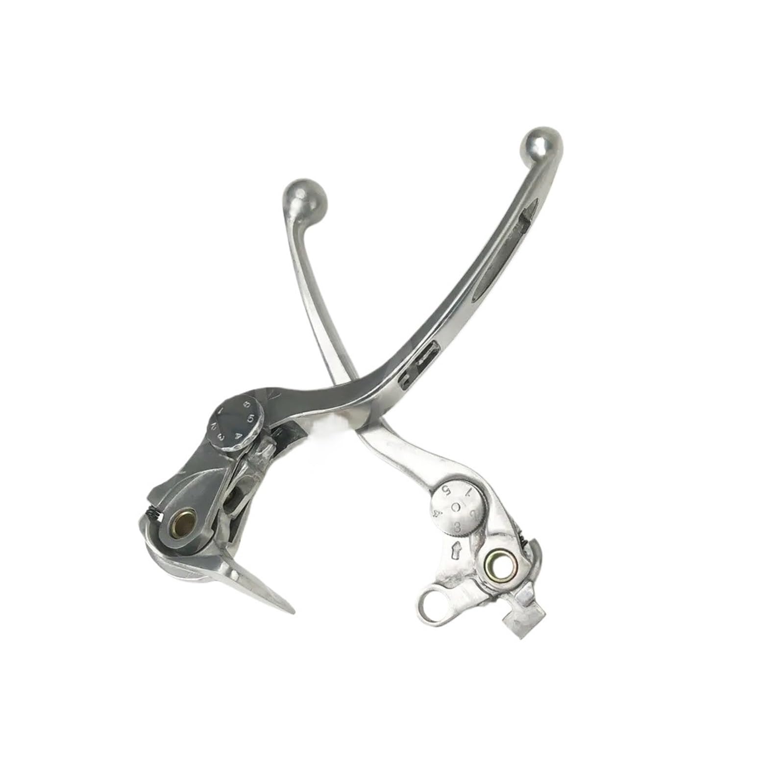 WKDYRIWO for Suzuki K7 GSX-R1000 GSXR1000 GSXR GSX-R 1000 2007 2008 07 08 Motorcycle Black Silvery Front Brake Clutch Levers Aluminum Motorcycle Brake Clutch Levers