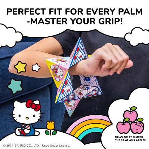 Image of Shashibo Hello Kitty Magnetic Puzzle Cube, Stress Relief Fidget Toy | 100+ Possible Shapes, Sensory Fidget Toy For Adults & Kids, Fun Shape Shifting Puzzle Box For All Ages