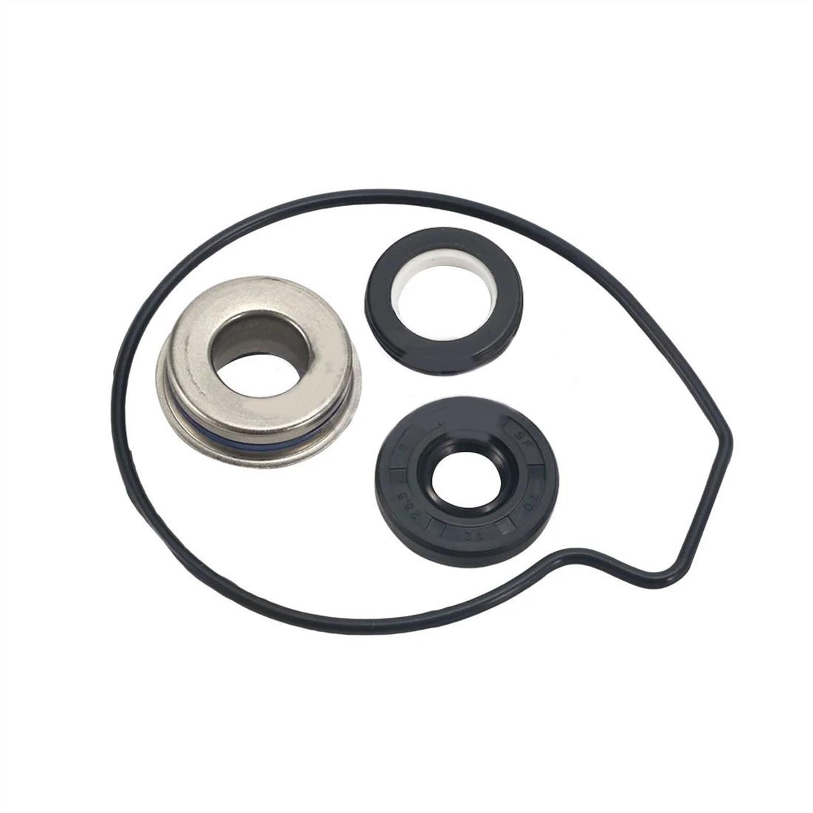 Accessori di ricambio Set Guarnizioni Meccaniche Pompa Acqua Per Kawasaki ZX6R ZX-6R 1995-2023 ZZR600 2005-2008 ZX636 2003-2006 ZX636 2013-2023 2022 2021 Guarnizione O-ring