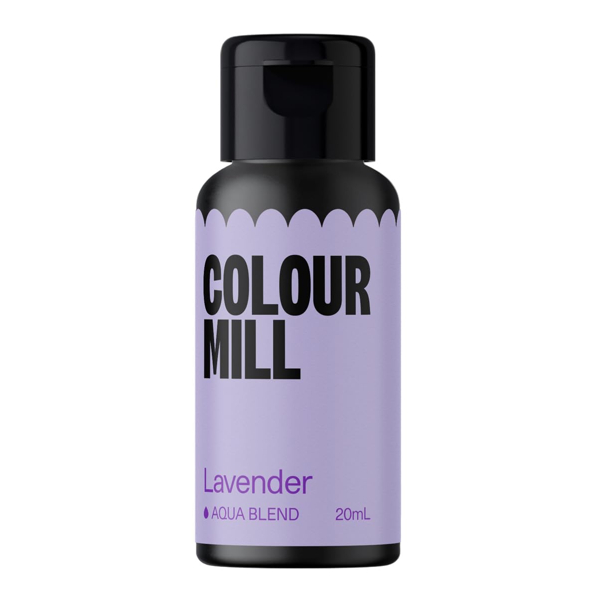 Aqua Blend Food Colouring Lavender: Next Generation Water Based Liquid Food Colours - 20 ml