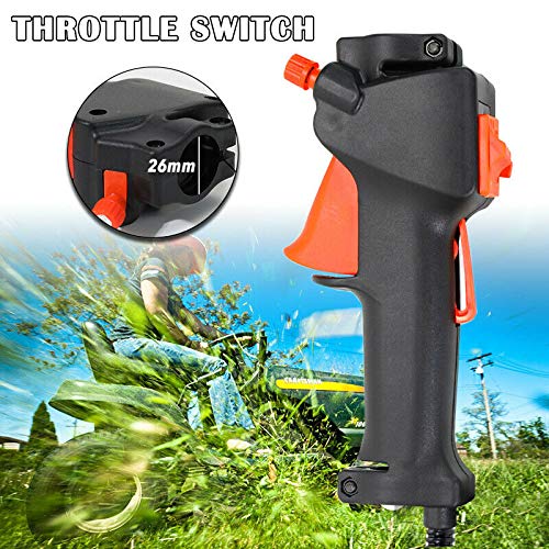 26mm Strimmer Trimmer Brush Cutter Handle Switch Throttle Trigger Cable Accessories Tools