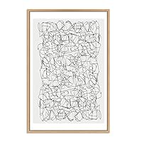 SIGNWIN Framed Canvas Wall Art Famous Paintings by Pablo Picasso Canvas Prints Home Artwork Decoration for Living Room,Bedroom - 16x24 inches