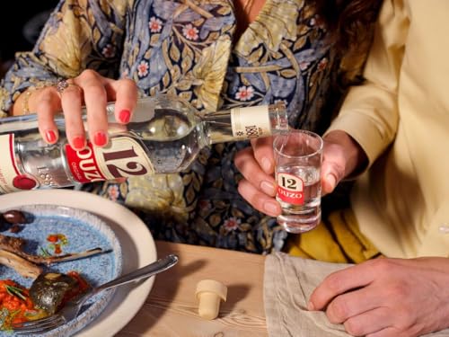12 Ouzo - Liquore Tradizionale Greco, 70 cl, con Anice, Finocchio e Spezie, 38% Vol - 3