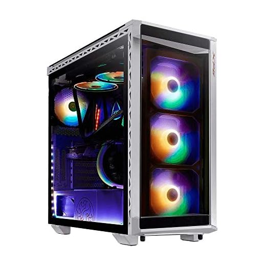 ADATA XPG Battlecruiser Super Mid-Tower ATX Gaming-Gehäuse, Weiß
