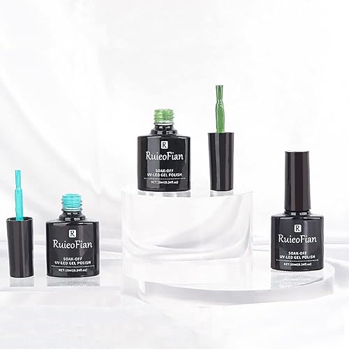 Miniatura 7 de BINGBRUSH Kit de 3 esmaltes de uñas de gel, 0.3 onzas líquidas, esmalte de uñas de gel natural, de larga duración, alto brillo, juego de esmalte de