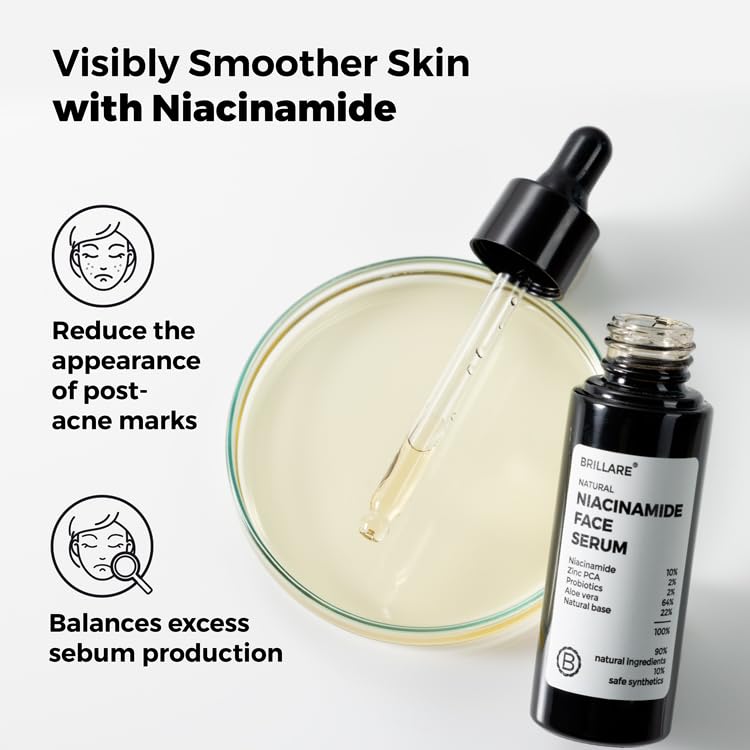 Image of Brillare 2% Hyaluronic Acid Serum, Anti-ageing & Fine Lines, Intense Hydration, 100% Natural Face Serum