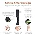 Amazon Basics Battery Charger for Rechargeable AA and AAA NiMh Batteries - NA Plug, 4-Bay, Black