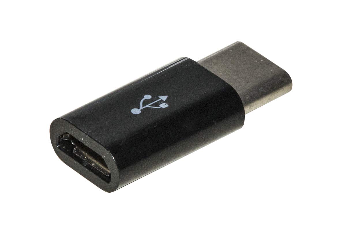 Nilox Adapter USB Type-C Male, Micro USB FEMALE