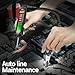 ANENG 0.5V-600V Multimeter,AC/DC Automotive Test Light,Buzzer Circuit Tester with Sharp Probe,Polarity Indicator Light, Continuity Voltage Fuse Tester Pen with Alligator Clip for Sedan, SUV, RV, Truck