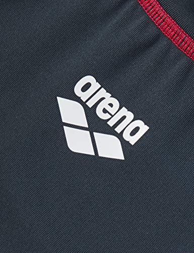 Image of Arena Girls' Short Sleeve Rash Vest, Swim Shirt with Uv Sun Protetion