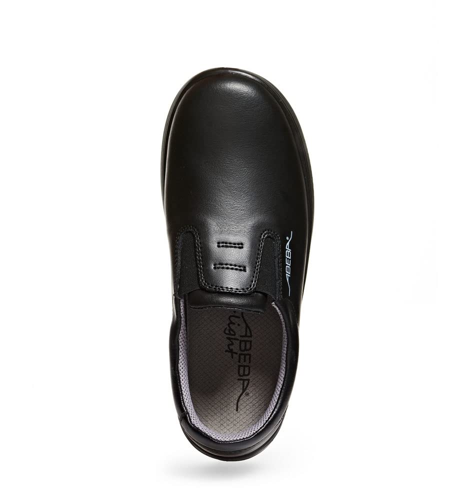 Abeba X-Light 711137 - Zapato de piel lisa, color negro