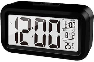 Upgraded LED Portable Digital Alarm Clock