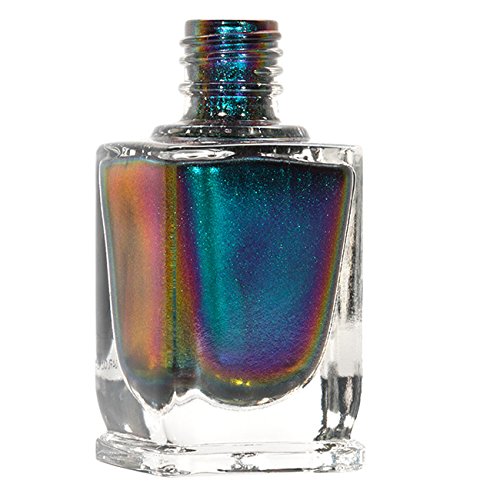 Image of ILNP Hush - Teal, Blue, Violet, Orange, Red Ultra Chrome Color Shifting Nail Polish
