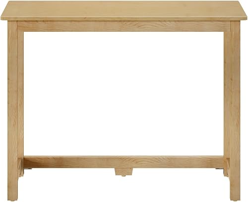 Miniatura 4 de Max & Lily Escritorio de madera maciza, 40 pulgadas, natural