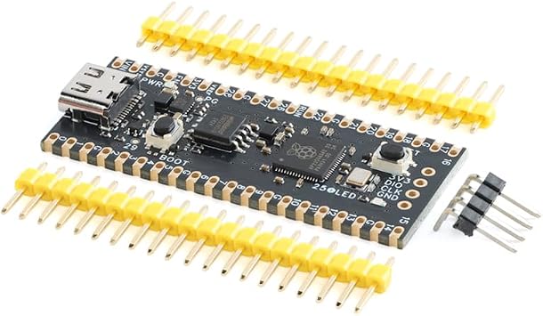 4M RP2350 Development Board RP2350A V20 Core Board 150Mhz Raspberry Pi RP2350 Microcontroller Chip 4M for Raspberry Pi Pico 2 Support for Arduino/MicroPython/C/C++C
