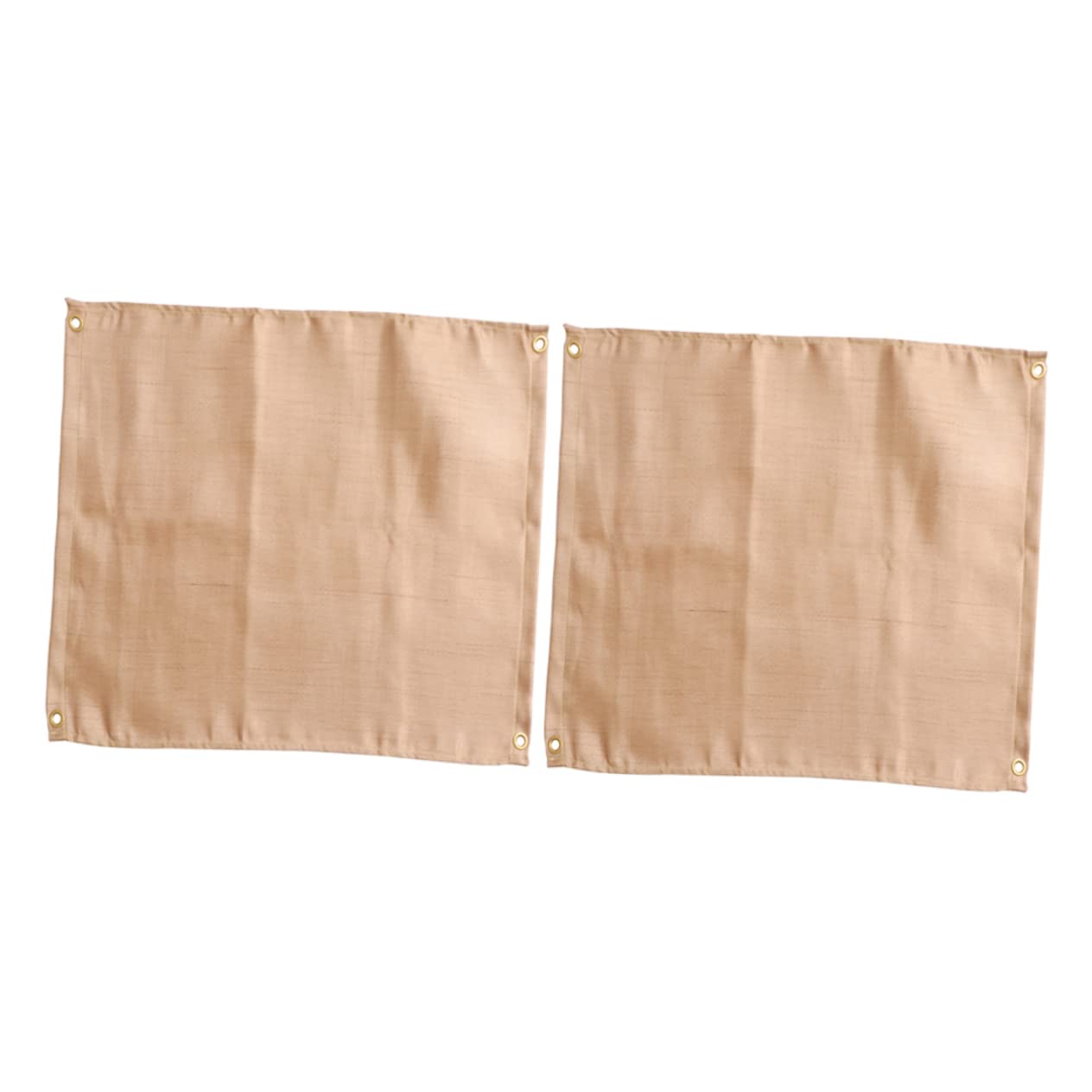 Tapis Ignifugé 45x45cm Lot de 2 en Fibre de Verre Kaki