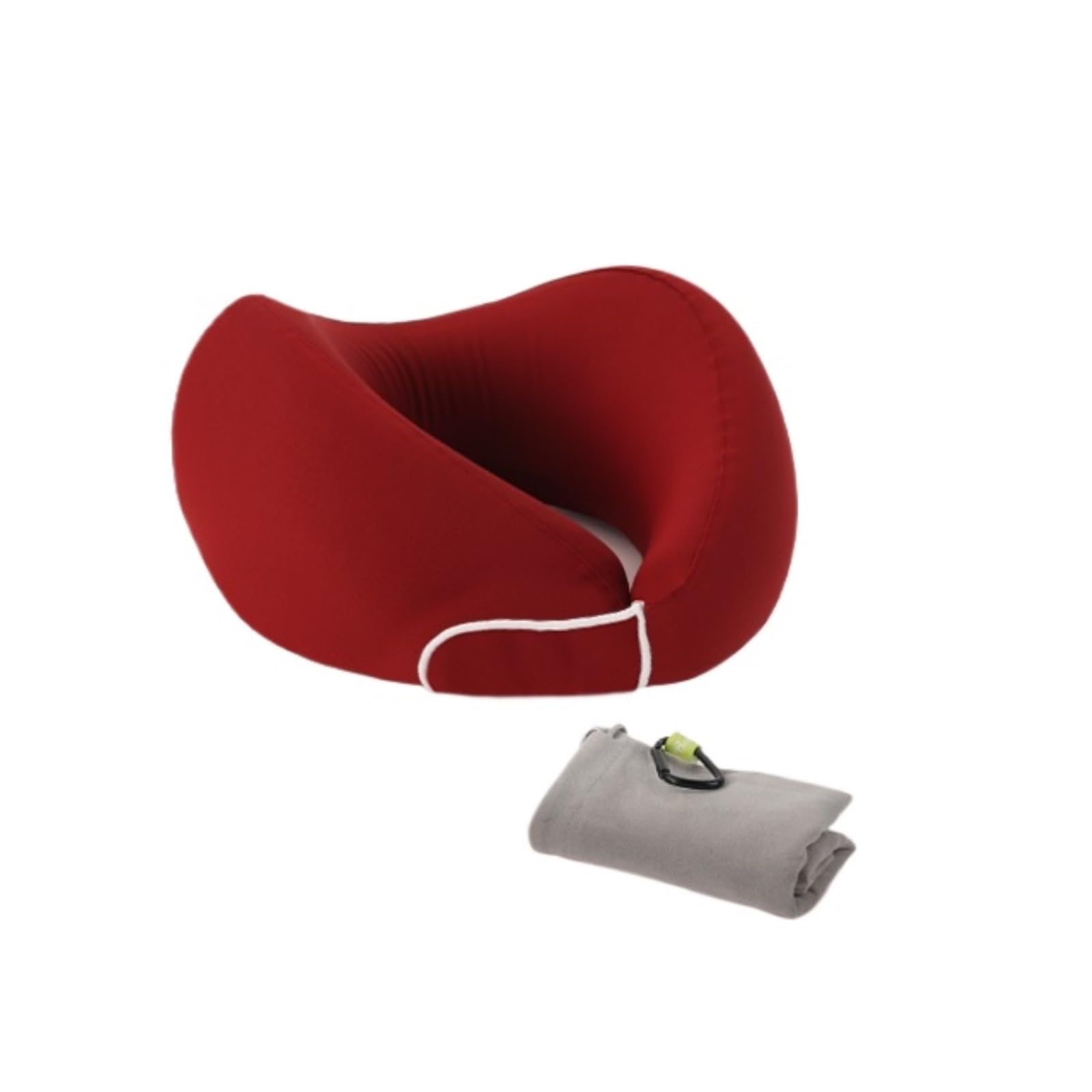 MHbdfsxz Travel Essential Flight Pillow Neck Pillow Suitable For Sleep And Support During Air Travel Sleeping Rest(Rosso)