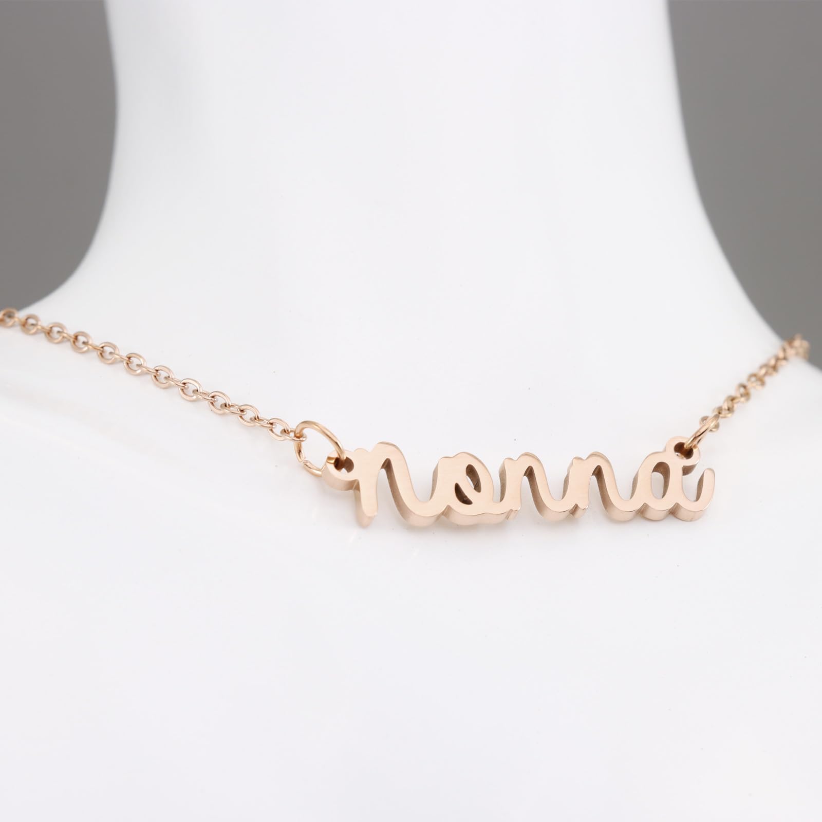 Gift for Nonna Necklace Women from Grandkids Best Birthday Jewelry Nonna Necklace