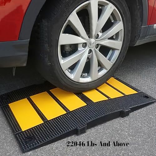 Reductores de velocidad portátiles contra el exceso de velocidad en estacionamientos 6
