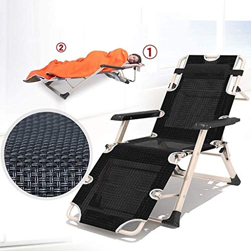 Chaise longue pliante de plage 62cm avec coussin confortable - 4