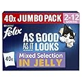 FELIX As Good As it Looks Kitten Mixed Selection in Jelly Wet Cat Food 40x85g