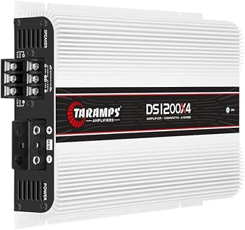 Taramps DS 1200x4 2 Ohms 4 Channels 1200 Watts Amplifier