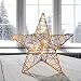 Produktbild DecoKing 40er LED Stern Lampe warmweiß Strombetrieb dekoratives Licht Deko Star Premium
