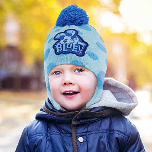 Gorro y manoplas Blue's Clues para niños de 2 a 4 años Nickelodeon 2