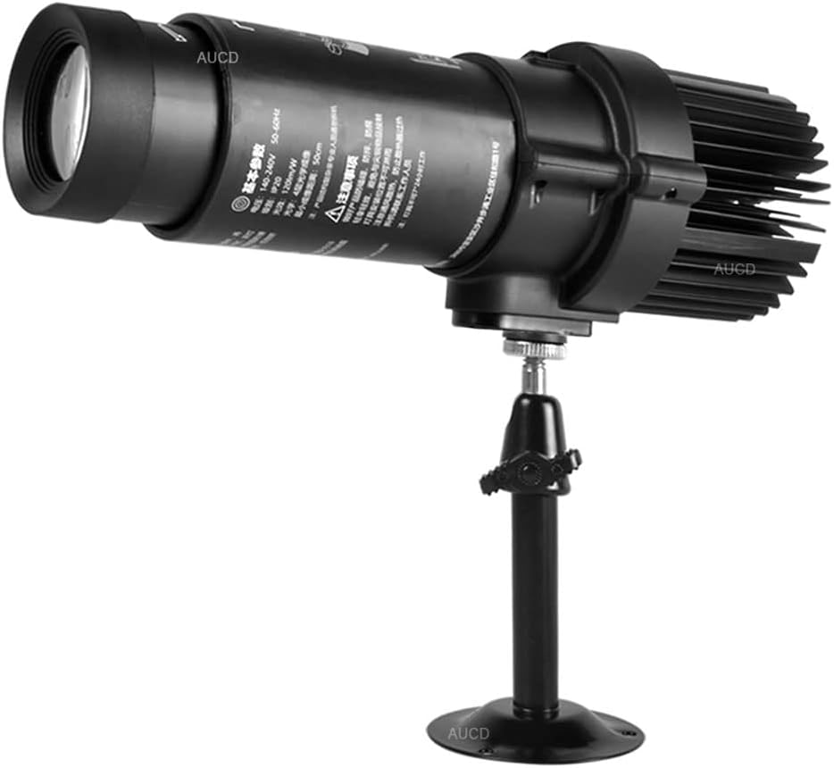 20W LED Static HD Zoom AD Logo Advertise Projector Lamps for Pubs Clubs Bands Disco DJ Party Indoor Show GOBO Advertising Lights NO Card