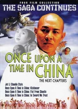 DVD Once Upon a Time in China: Next Chapters Collection Book