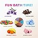 Bath Bombs for Kids with Surprise Toys Inside - Kids Bath Bombs with Surprises Inside - Bath Bombs Gift Set for Girls & Boys - Multicolored Organic Bubble Bath Bombs - Natural and Safe for Kids