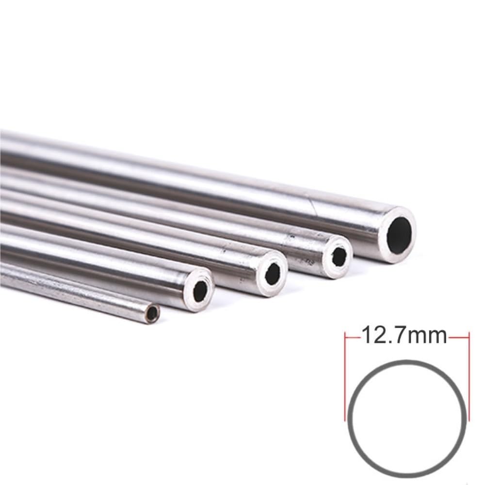 316L Edelstahl Rohr 12,7mm - 1/2 Zoll Hochreinigkeitsrohr Für Labor & Industrie