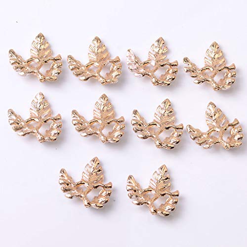 NC 10 Folhas de Strass Flatback para Fazer Joias com Botões DIY