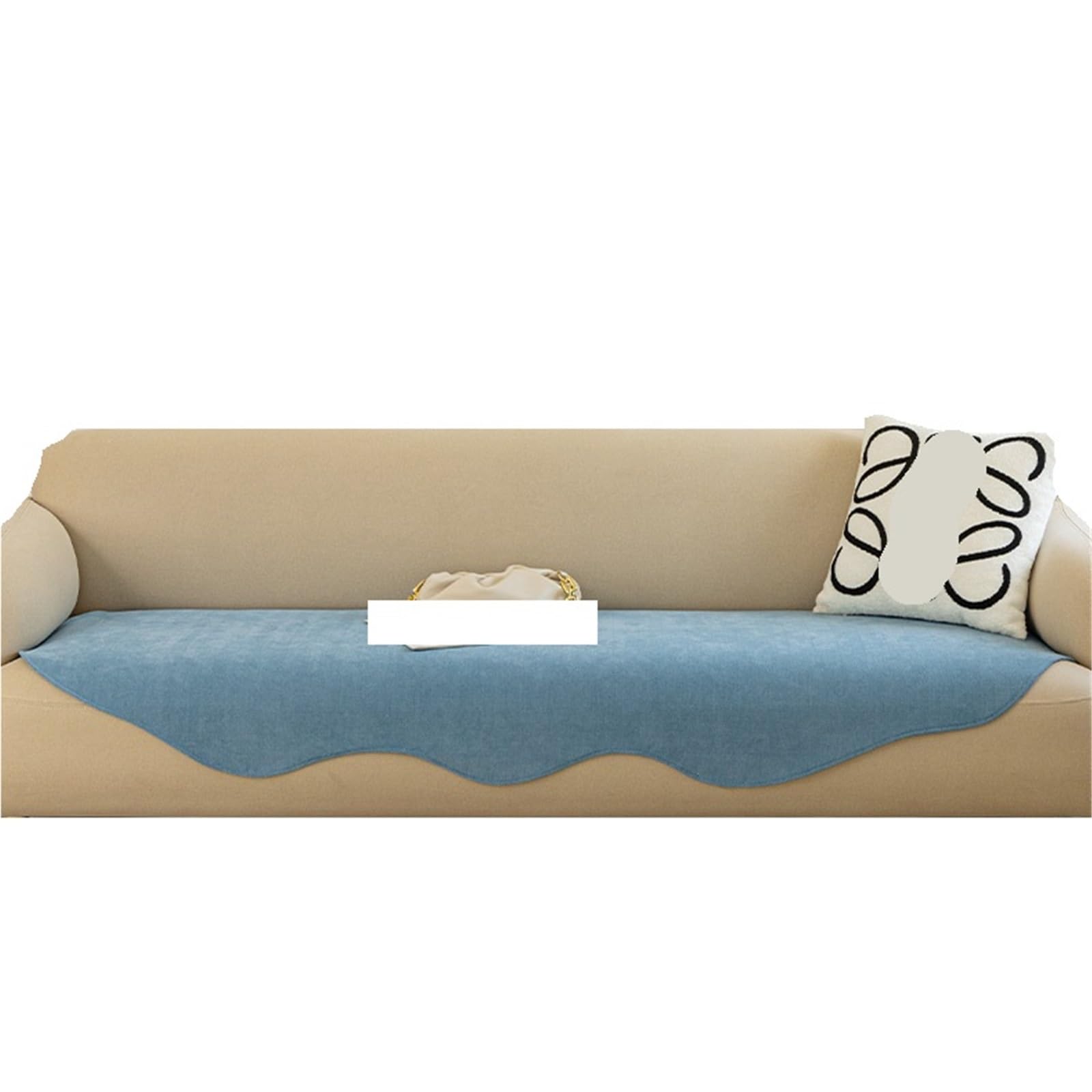 Housse de coussin de canapé de forme irrégulière 90x120cm toutes saisons