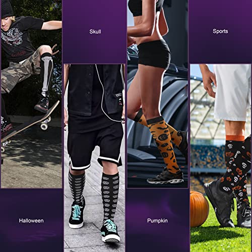 Image of bropite Compression Socks for Women &Men Circulation-Support Knee High Socks 20-30 mmhg-Best for Running,Medical,Nurse,Travel