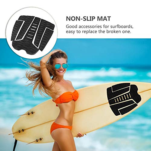 BESPORTBLE 5Pcs Convés Prancha EVA Almofadas De Tração Antiderrapante Pad Cauda Aperto Substituição