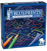 Blueprints of Mad King Ludwig - A Flip & Sketch Strategy Board Game by Bezier Games