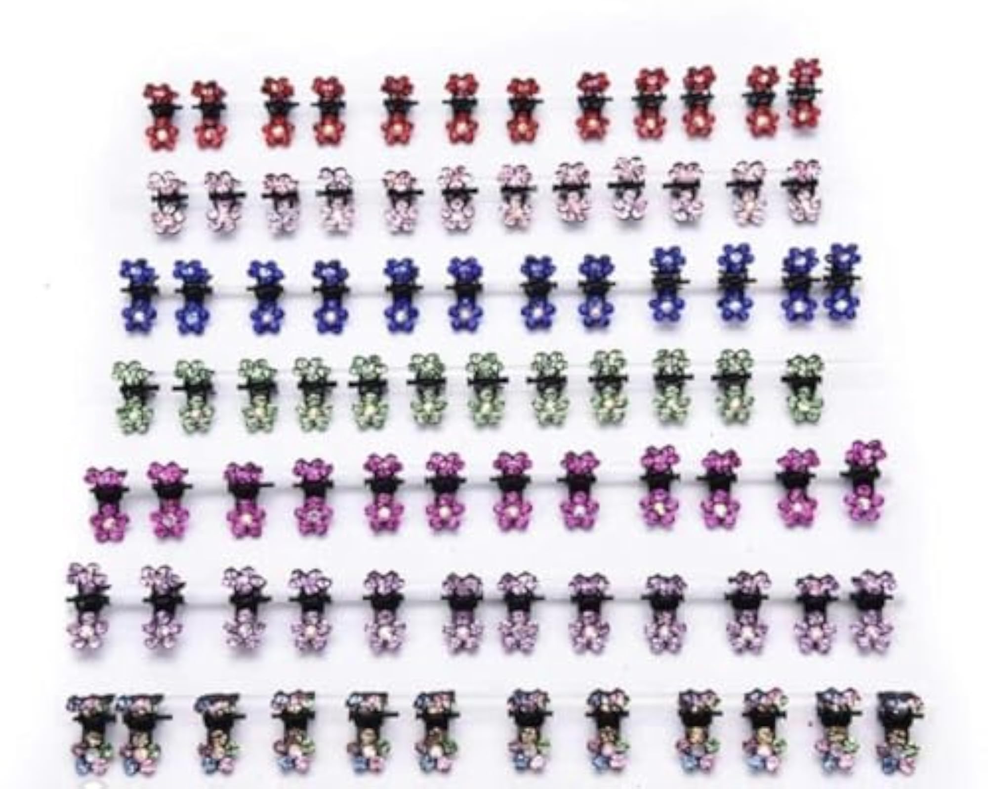 12 Pcs Small Hair Clutcher Set for Kids & Girls, Multicolor