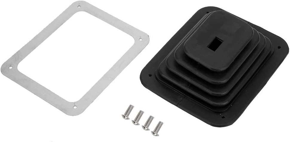 Gear Shift Cover, Shifter Boot Cover, Shift Boot Retainer, 5 5/8 in X 6 3/4 in Manual Automatic 350