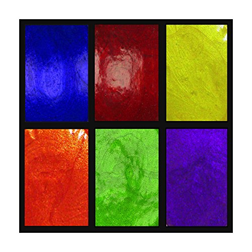 Color Wheel, Primary Elements Arte-Pigments SIX PC Set 1/2 oz Jar, Primary Elements Arte-Pigments
