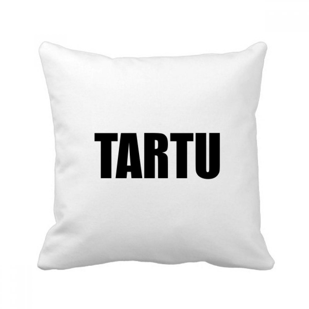Coussin Tartu Estonie 40 x 40cm pour raviver un canapé fatigué